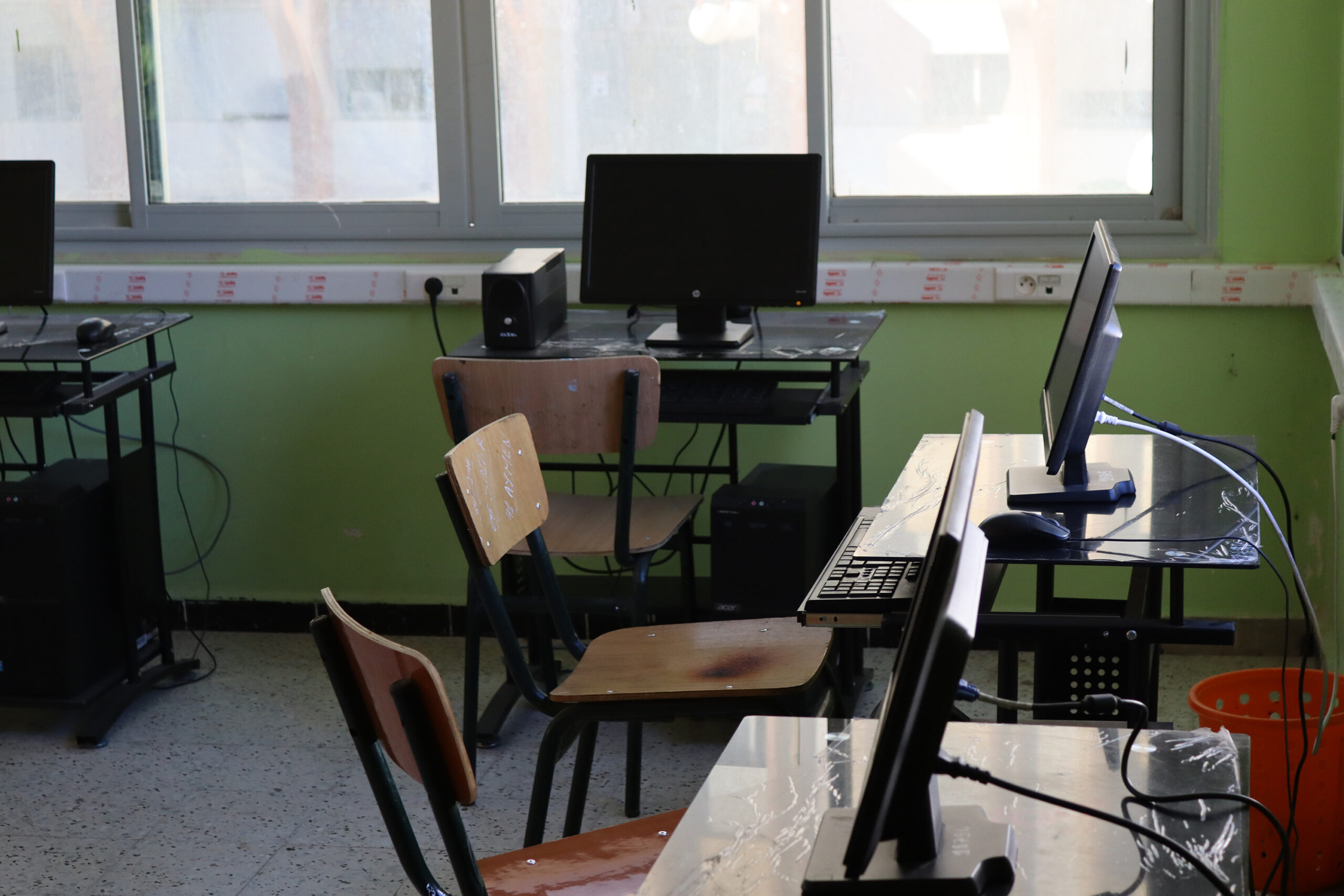 Salle d'Internet